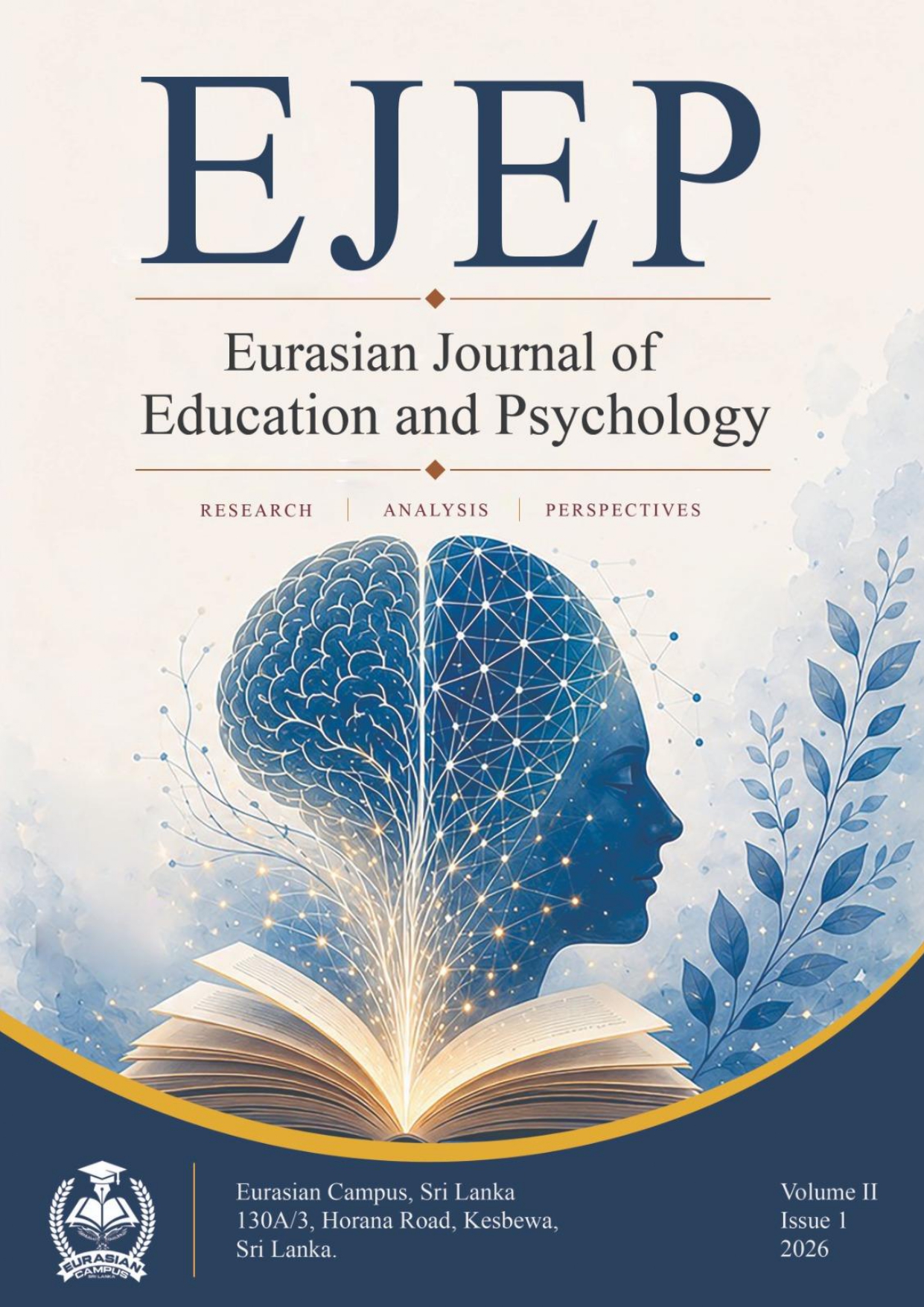 Cover of EJEP Volume 1, Issue 1
